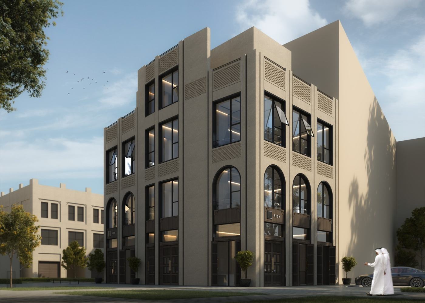 G+3 Residential Building, Al Muteena